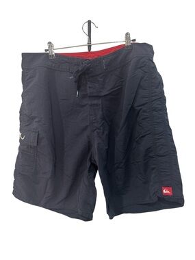 Quiksilver Blue Board Shorts designed for surf and swim activities men’s size 38